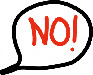 The Power of being able to say “No”